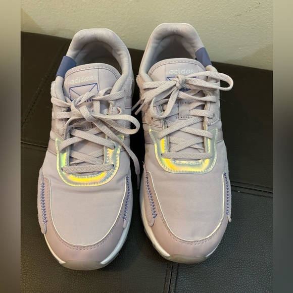 Adidas Retrorun Running Shoes Mauve/Orbit Violet Women Size 7 1/2 - Picture 6 of 7